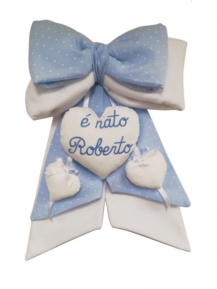 Fiocco Nascita Cuore